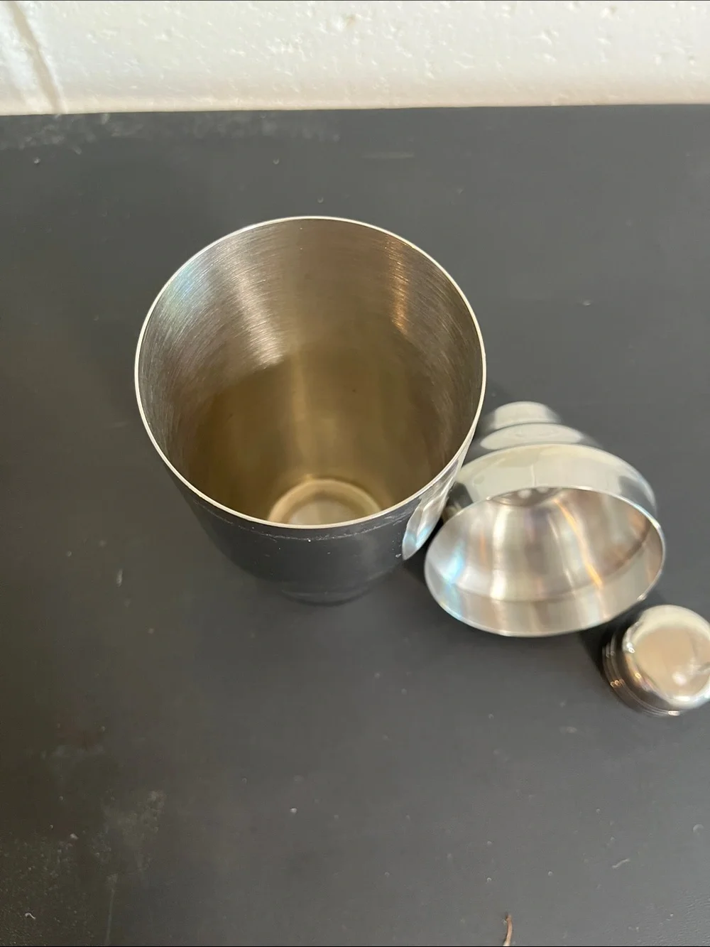 Stainless Steel Cocktail Shaker - EUC
